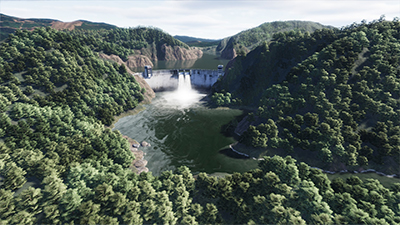 智慧水坝