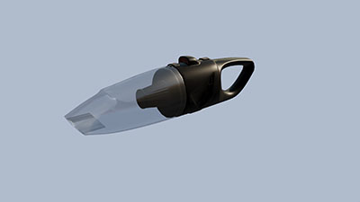 吸尘器产品展示可视化