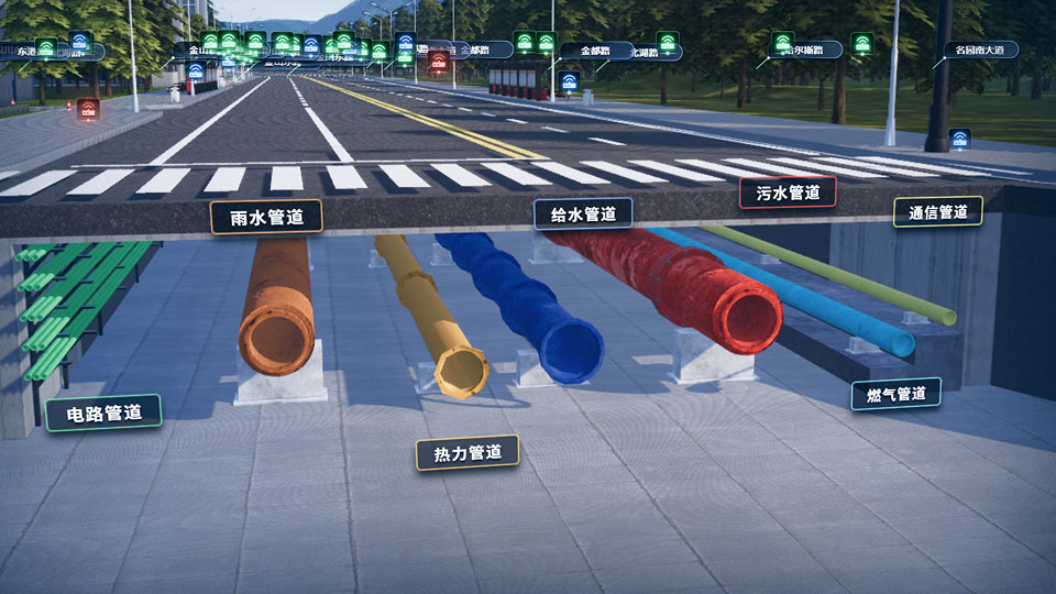智慧管廊可视化平台