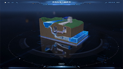水利发电设备展示