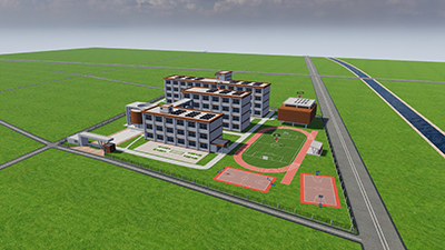 学校展示可视化