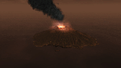 海岛火山可视化