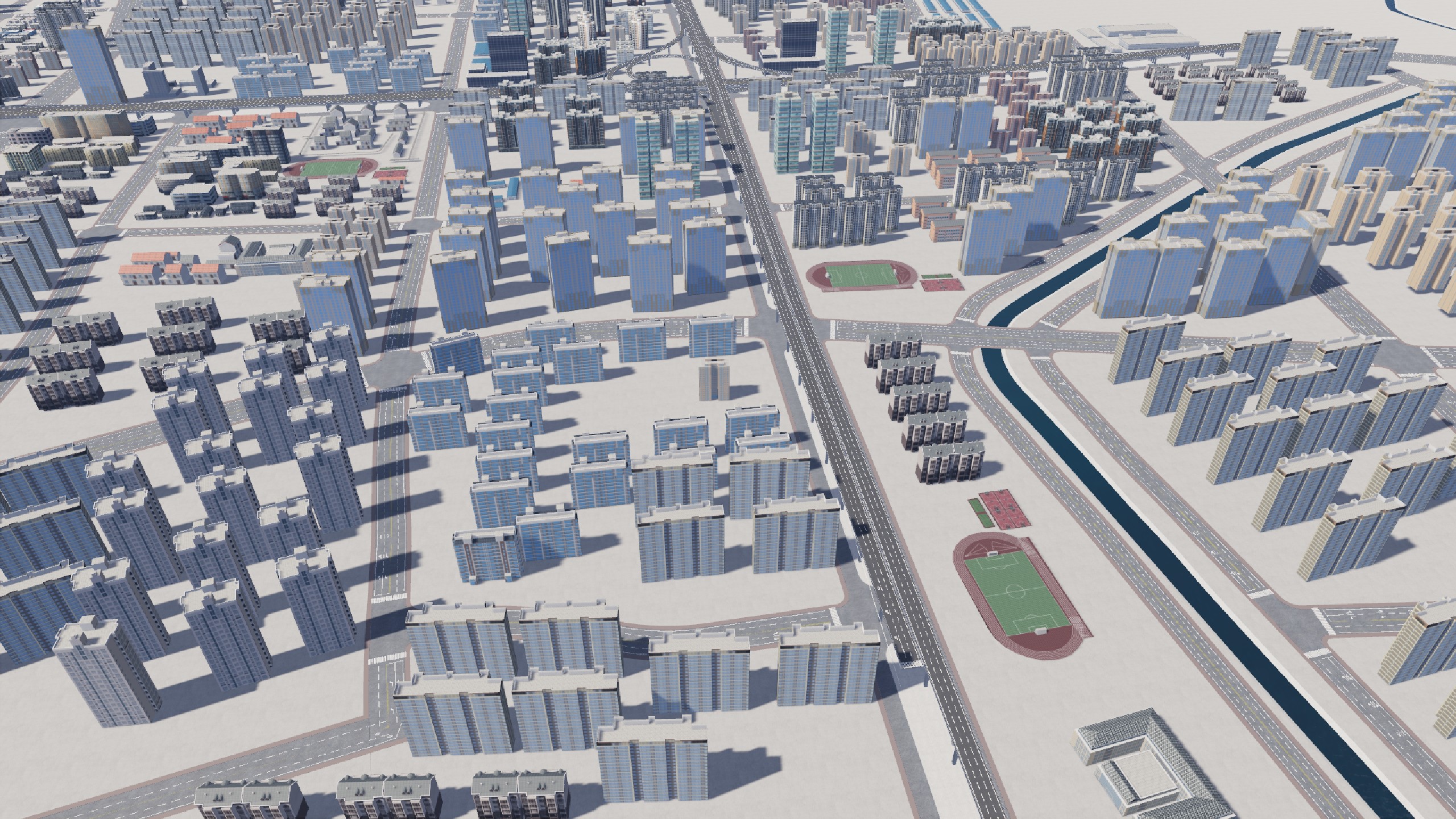 3D城市模型可视化方案展示demo-山海鲸